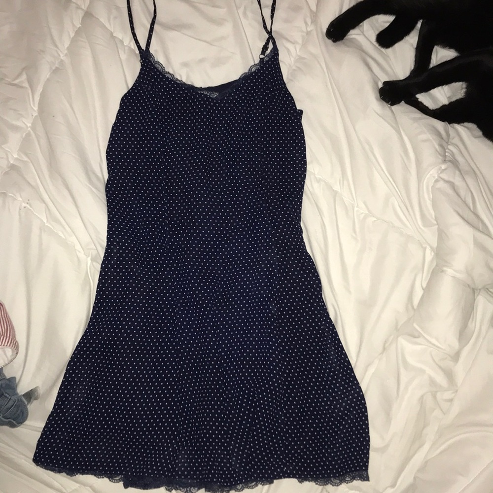 navy blue dress